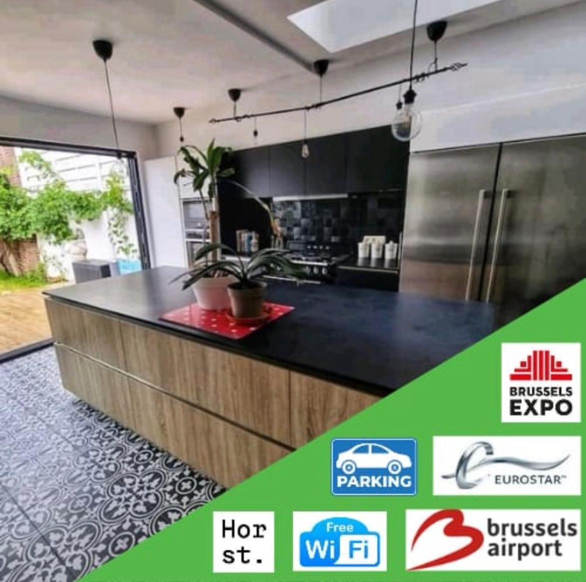 Appartement 3 Chambres Centre Vilvoorde Bruxelles Brusselsairport Expo Nato Anvers Wifi Free Parking 외부 사진
